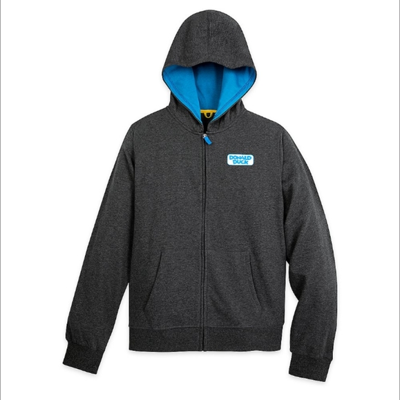 Donald Duck Zip Hoodie Unisex